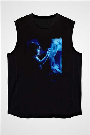 Poltergeist Siyah Unisex  Kolsuz Tişört