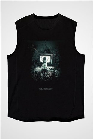 Poltergeist Siyah Unisex  Kolsuz Tişört