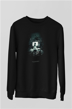 Poltergeist Siyah Unisex  Sweatshirt