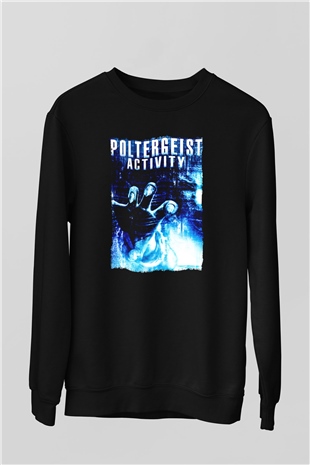 Poltergeist Siyah Unisex  Sweatshirt