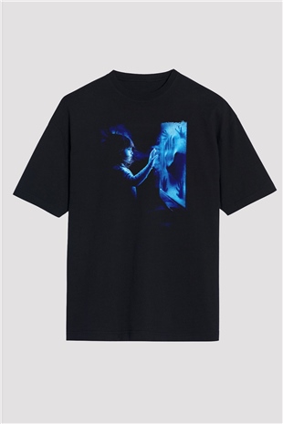 Poltergeist Siyah Oversize Tişört