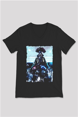 Poltergeist Siyah Unisex  V Yaka Tişört