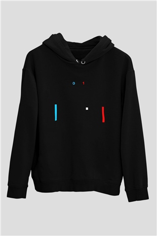 Pong Siyah Unisex Hoodie