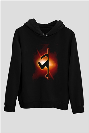 PortalSiyah  Unisex Hoodie
