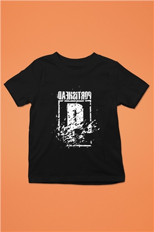 Portishead Baskılı Unisex Siyah Çocuk Tişört - Tshirt