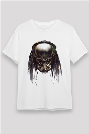 Predator Beyaz Unisex Tişört T-Shirt