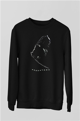 Predator Siyah Unisex Sweatshirt