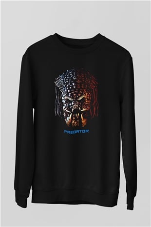 Predator Siyah Unisex Sweatshirt