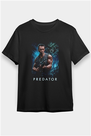 Predator Siyah Unisex Tişört T-Shirt