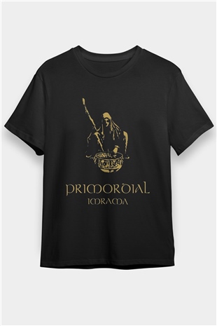 Primordial Siyah Unisex Tişört T-Shirt - TişörtFabrikası