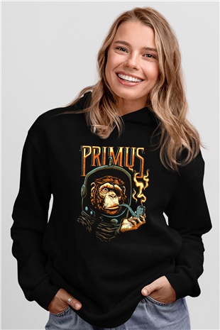 Primus Siyah Unisex Hoodie