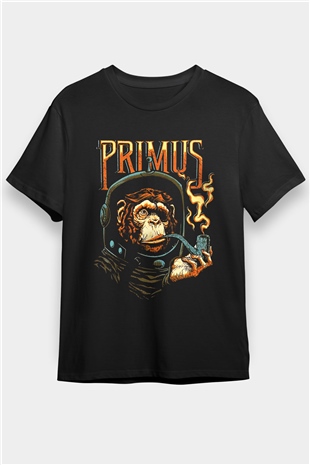 Primus Siyah Unisex Tişört T-Shirt - TişörtFabrikası