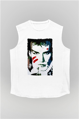 Prince Beyaz Unisex Kolsuz Tişört