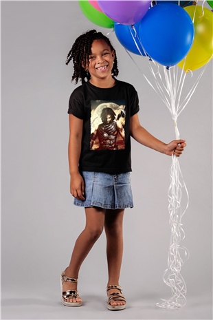 Prince Of Persia Siyah Unisex Çocuk Tişört