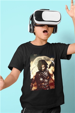 Prince Of Persia Siyah Unisex Çocuk Tişört