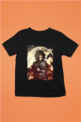 Prince Of Persia Siyah Unisex Çocuk Tişört