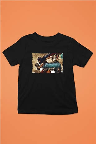 Prince Of Persia Siyah Unisex Çocuk Tişört