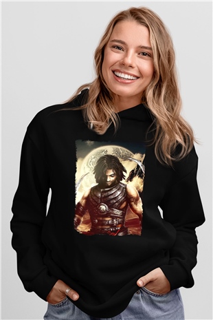 Prince Of Persia Siyah Unisex Hoodie