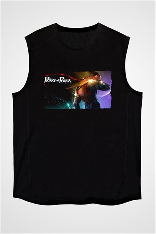 Prince Of Persia Siyah Unisex Kolsuz Tişört