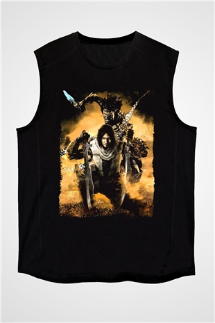 Prince Of Persia Siyah Unisex Kolsuz Tişört