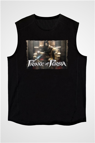 Prince Of Persia Siyah Unisex Kolsuz Tişört
