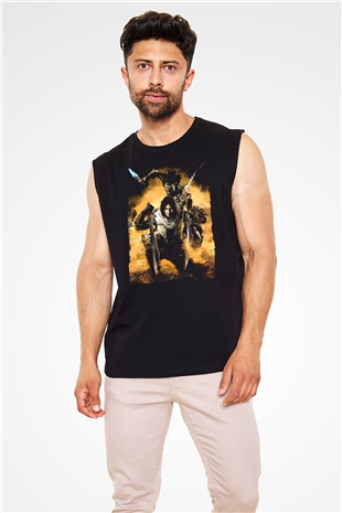 Prince Of Persia Siyah Unisex Kolsuz Tişört