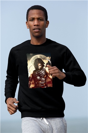 Prince Of Persia Siyah Unisex Sweatshirt