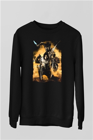 Prince Of Persia Siyah Unisex Sweatshirt