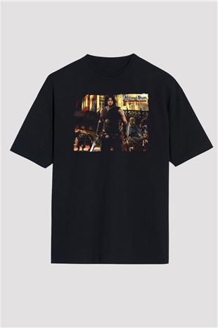 Prince Of Persia Siyah Oversize Tişört Oversize T-shirt
