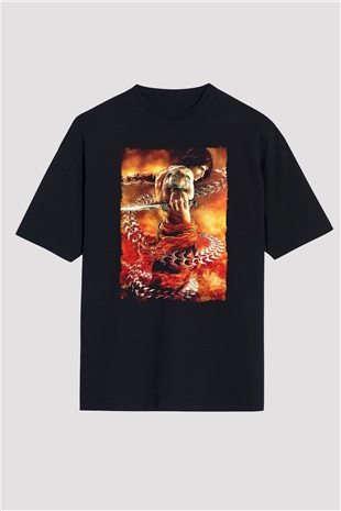 Prince Of Persia Siyah Oversize Tişört Oversize T-shirt