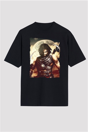 Prince Of Persia Siyah Oversize Tişört Oversize T-shirt