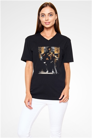 Prince Of Persia Siyah Unisex V Yaka Tişört T-Shirt