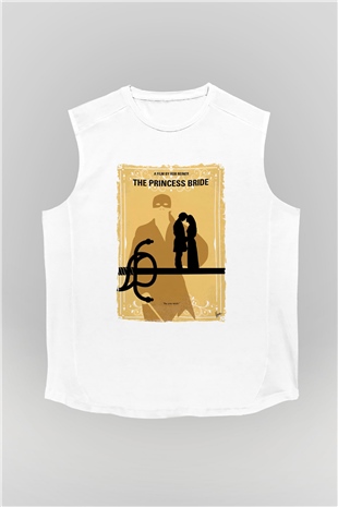 Princess Bride Beyaz Unisex  Kolsuz Tişört