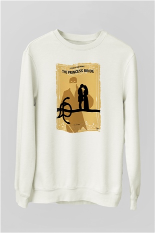 Princess Bride Beyaz Unisex  Sweatshirt
