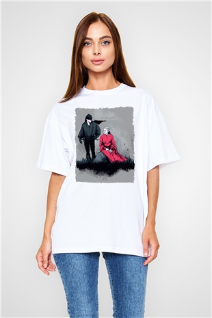Princess Bride Beyaz Oversize Tişört
