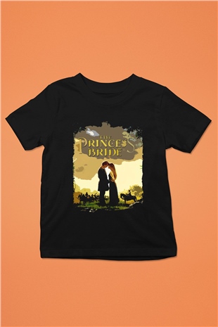 Princess Bride Siyah Unisex  Çocuk Tişört