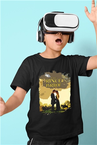 Princess Bride Siyah Unisex  Çocuk Tişört