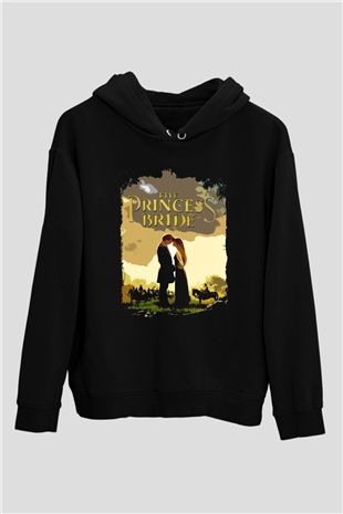 Princess Bride Siyah Unisex Hoodie