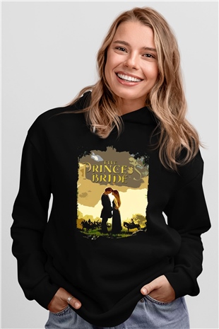 Princess Bride Siyah Unisex Hoodie