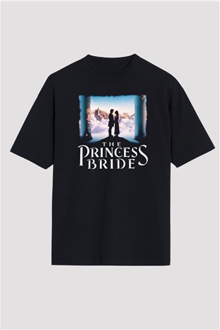 Princess Bride Siyah Oversize Tişört