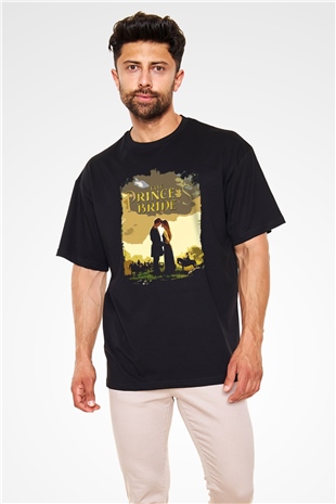 Princess Bride Siyah Oversize Tişört