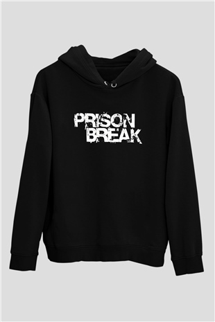 Prison Break Siyah Unisex Hoodie