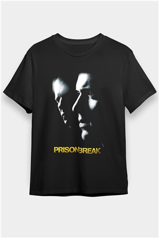 Prison Break Siyah Unisex Tişört T-Shirt