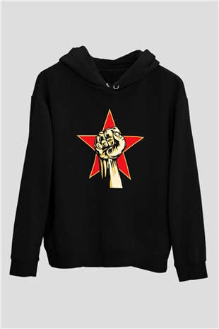 Prophets of Rage Siyah Unisex Hoodie