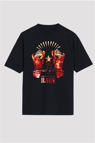 Prophets of Rage Siyah Oversize Tişört Oversize T-shirt - TişörtFabrikası