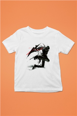 Prototype Baskılı Beyaz Unisex Çocuk Tişört