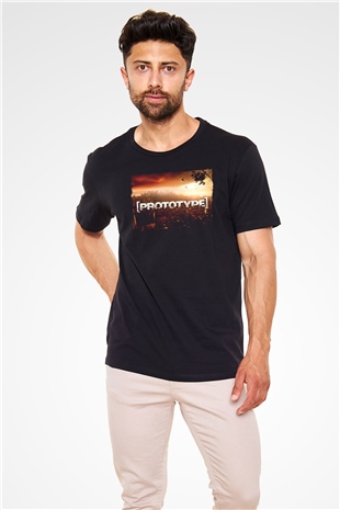 Prototype Siyah Unisex Tişört T-Shirt