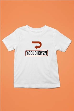 Psikolog Beyaz Unisex Çocuk Tişört