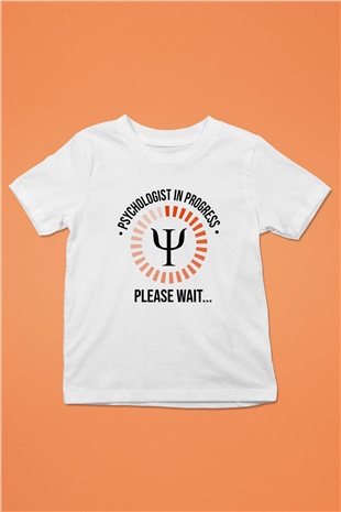 Psikolog Beyaz Unisex Çocuk Tişört