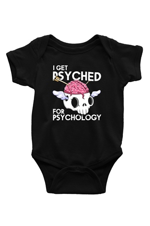 Psikolog Siyah Bebek Body - Zıbın